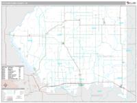 Pottawatomie County, KS Wall Map Zip Code