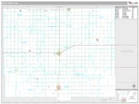 Rice County, KS Wall Map Zip Code