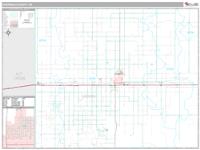 Sherman County, KS Wall Map Zip Code