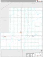 Stafford County, KS Wall Map Zip Code