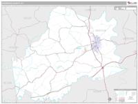 Anderson County, KY Wall Map Zip Code