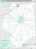 Barren County, KY Wall Map Zip Code