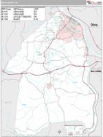 Boyd County, KY Wall Map Zip Code