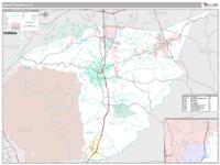 Bullitt County, KY Wall Map Zip Code