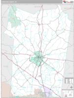 Christian County, KY Wall Map Zip Code