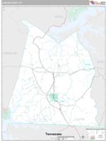 Clinton County, KY Wall Map Zip Code