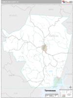 Cumberland County, KY Wall Map Zip Code