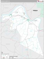 Hancock County, KY Wall Map Zip Code