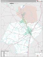 Hardin County, KY Wall Map Zip Code