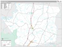 Hart County, KY Wall Map Zip Code