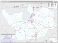 Henderson County, KY Wall Map Zip Code