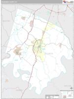 Jessamine County, KY Wall Map Zip Code
