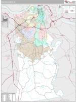 Kenton County, KY Wall Map Zip Code