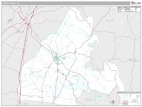 Larue County, KY Wall Map Zip Code
