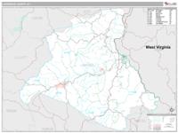 Lawrence County, KY Wall Map Zip Code