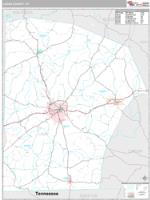 Logan County, KY Wall Map Zip Code
