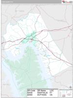 Lyon County, KY Wall Map Zip Code