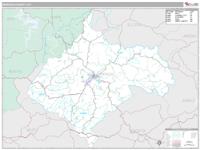 Morgan County, KY Wall Map Zip Code