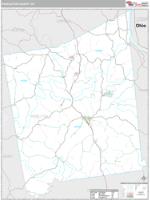 Pendleton County, KY Wall Map Zip Code