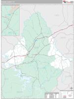 Rowan County, KY Wall Map Zip Code