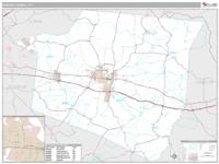 Shelby County, KY Wall Map Zip Code