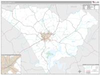 Taylor County, KY Wall Map Zip Code