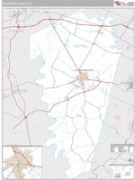 Woodford County, KY Wall Map