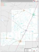 Allen County, LA Wall Map