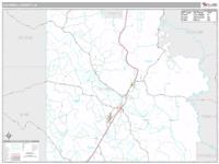Caldwell County, LA Wall Map Zip Code