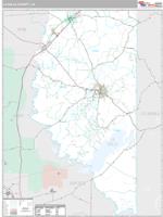 La Salle County, LA Wall Map Zip Code