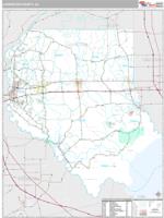 Livingston County, LA Wall Map Zip Code