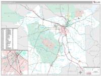 Rapides County, LA Wall Map