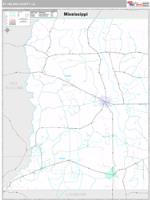 St. Helena County, LA Wall Map