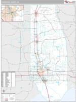 Tangipahoa County, LA Wall Map