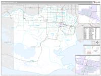 Vermilion County, LA Wall Map