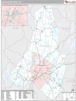 Androscoggin County, ME Wall Map