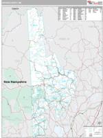 Oxford County, ME Wall Map Zip Code