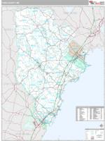 York County, ME Wall Map Zip Code