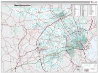 Middlesex County, MA Wall Map Zip Code