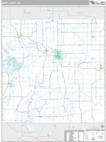 Barry County, MI Wall Map Zip Code