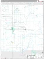 Gladwin County, MI Wall Map