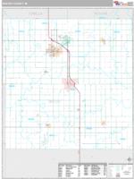 Gratiot County, MI Wall Map Zip Code