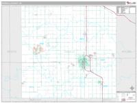 Isabella County, MI Wall Map Zip Code