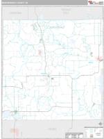Montmorency County, MI Wall Map Zip Code