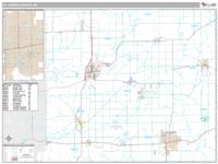 St. Joseph County, MI Wall Map Zip Code