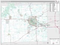 Washtenaw County, MI Wall Map Zip Code