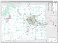 Washtenaw County, MI Wall Map