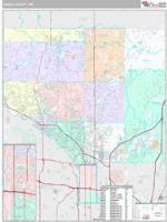Anoka County, MN Wall Map Zip Code