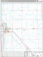 Clay County, MN Wall Map