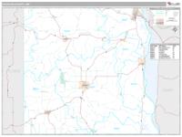 Houston County, MN Wall Map Zip Code
